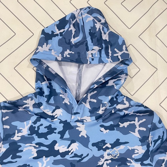 NWT Prodoh Blue Camo Pro Performance Hoodie T-shirt - Picture 4 of 12